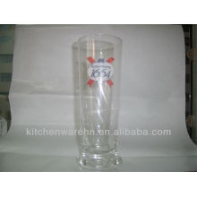 glass with logo(Kronenbourg)made in China made by machine/most popular products/water/juice glass cup